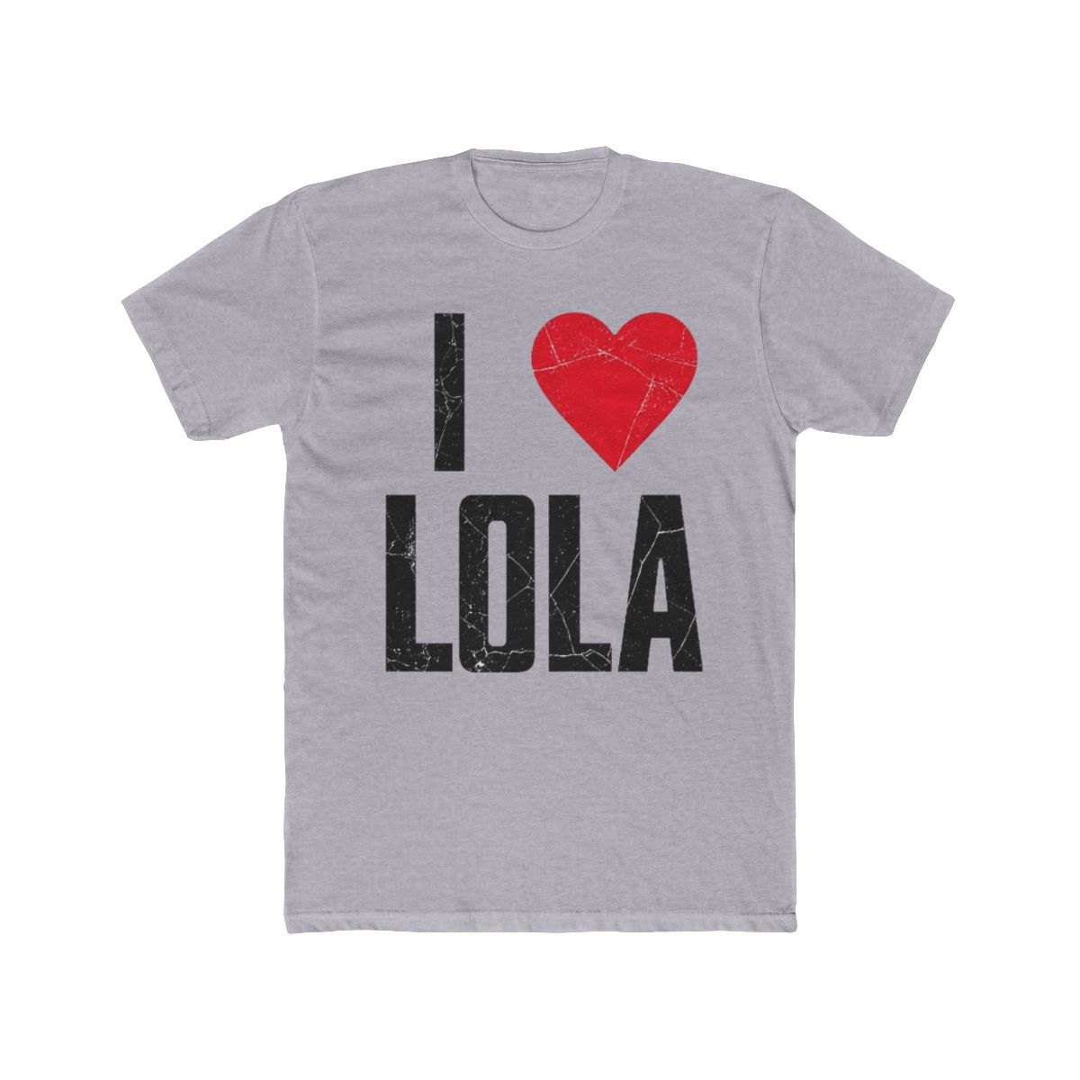 I Heart Lola - Cute Love Heart Design Tee - For Men or Women T Shirt | Lola Young - alternate angle 4, merchandise