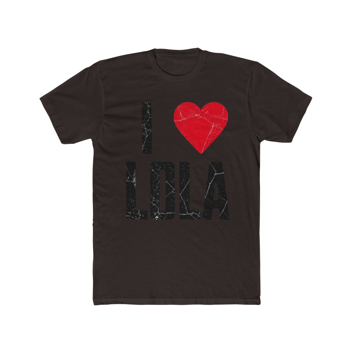 I Heart Lola - Cute Love Heart Design Tee - For Men or Women T Shirt | Lola Young - alternate angle 2, merchandise