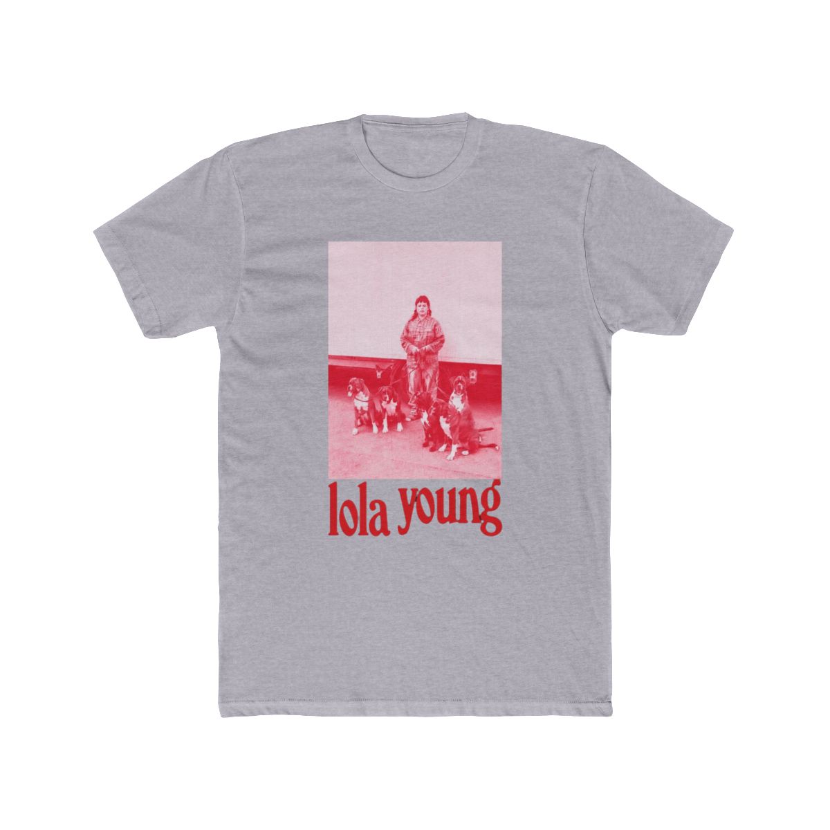 Lola Young White Logo T Shirt - alternate angle 4, merchandise