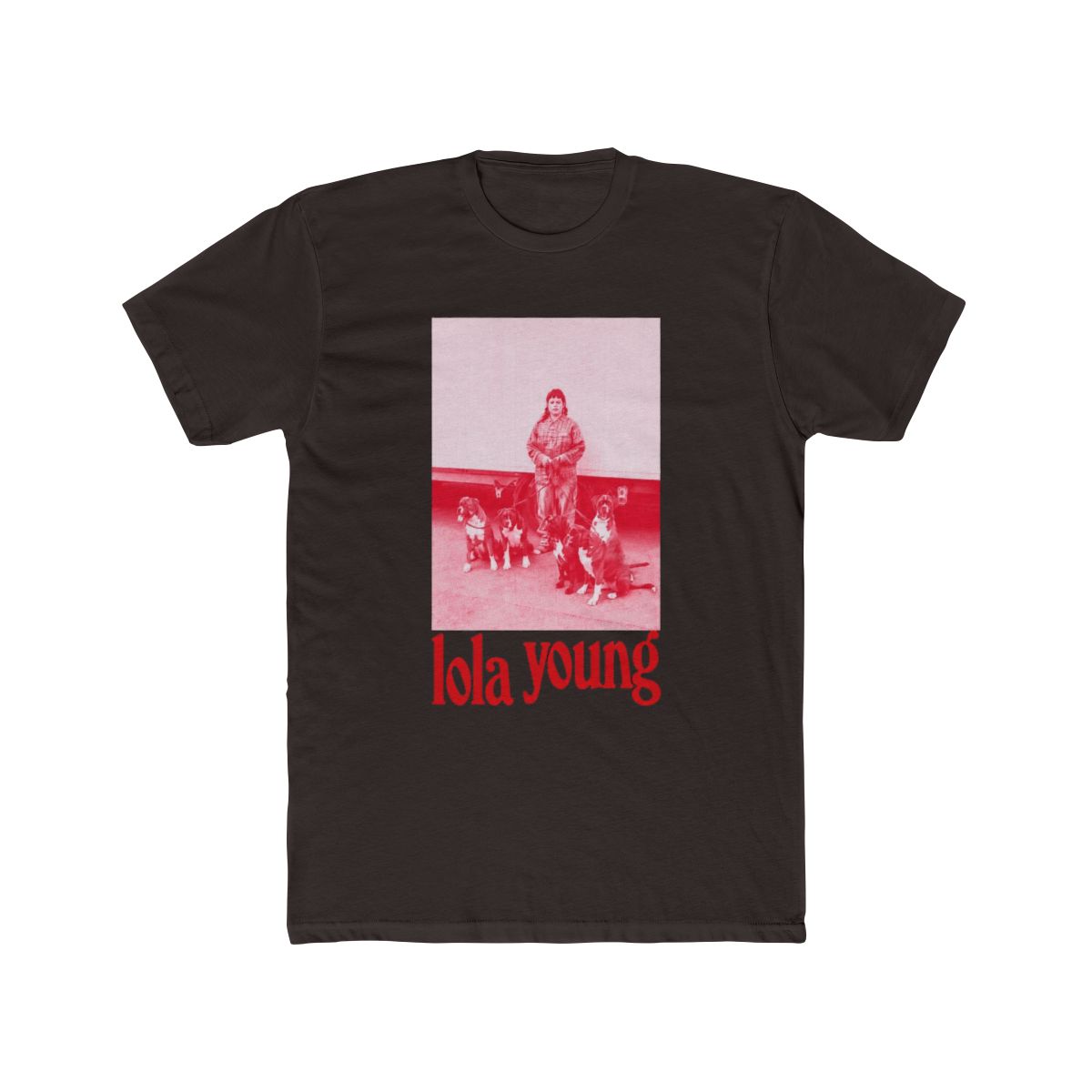 Lola Young White Logo T Shirt