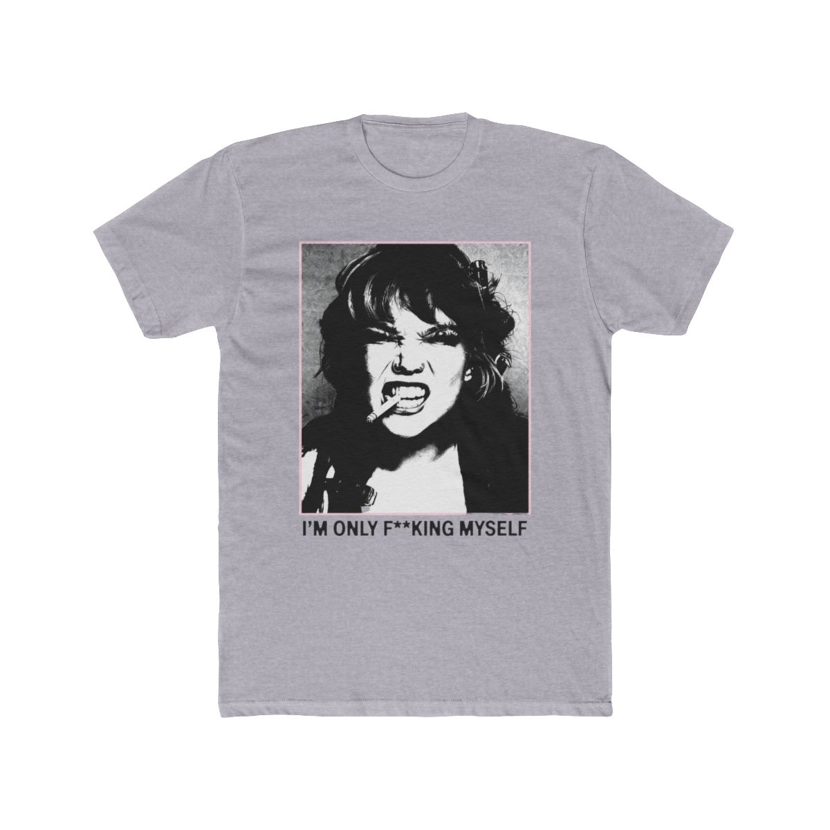 Lola Young I'm Only F**king Myself White T Shirt - alternate angle 3, merchandise