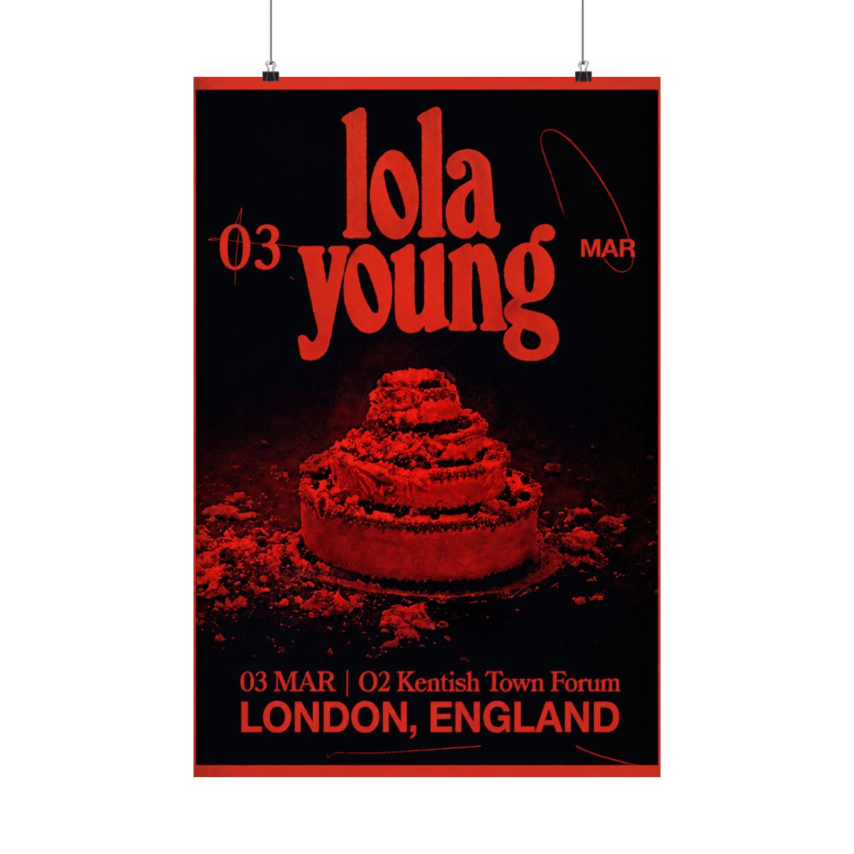 London Tour Print | Lola Young